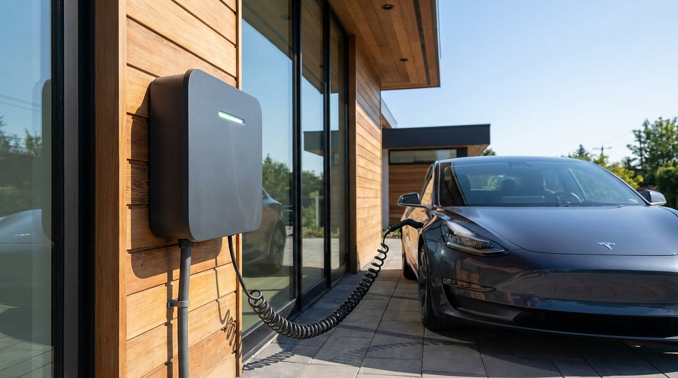 Rotherham Electrical Services EV charge point installation