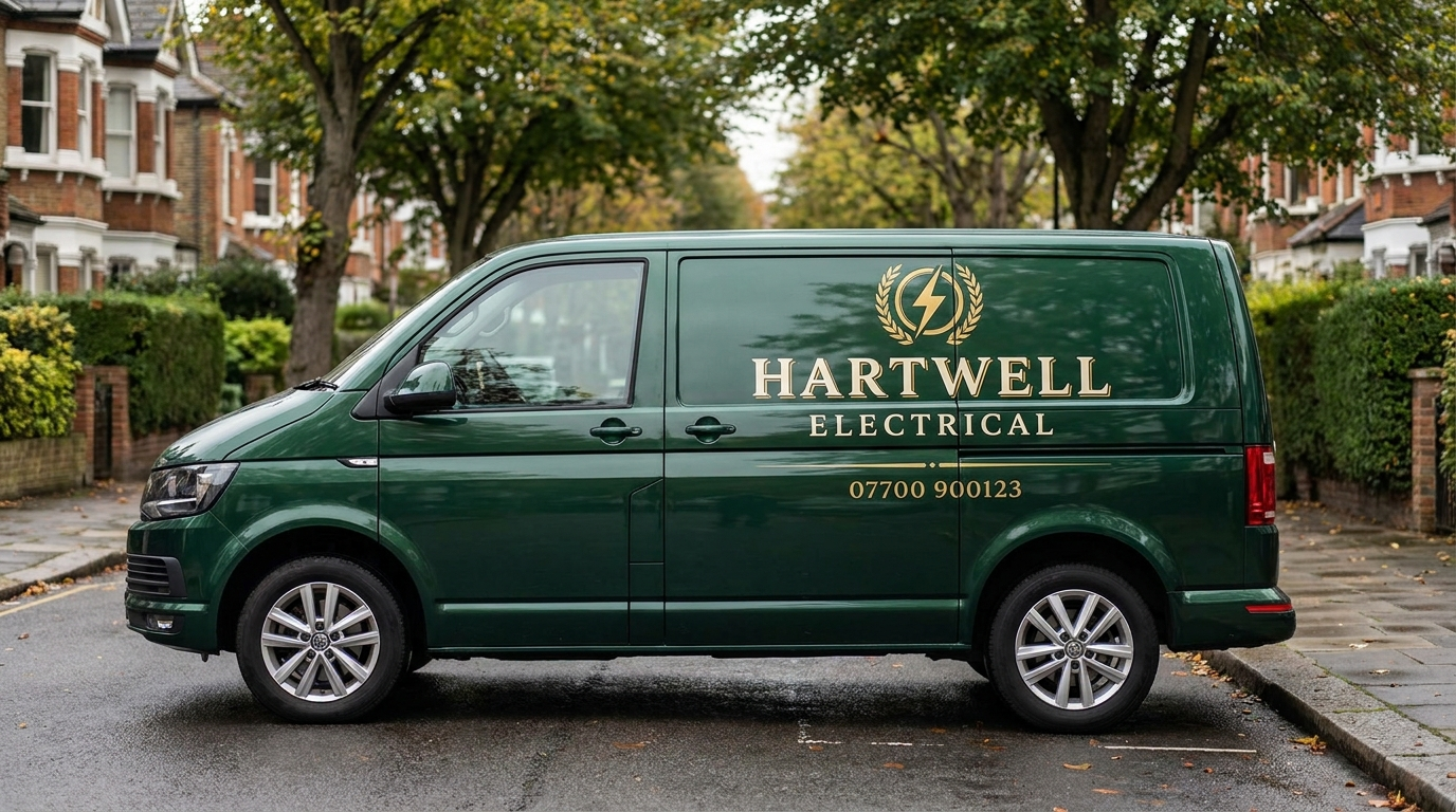 Rotherham Electrical Services van